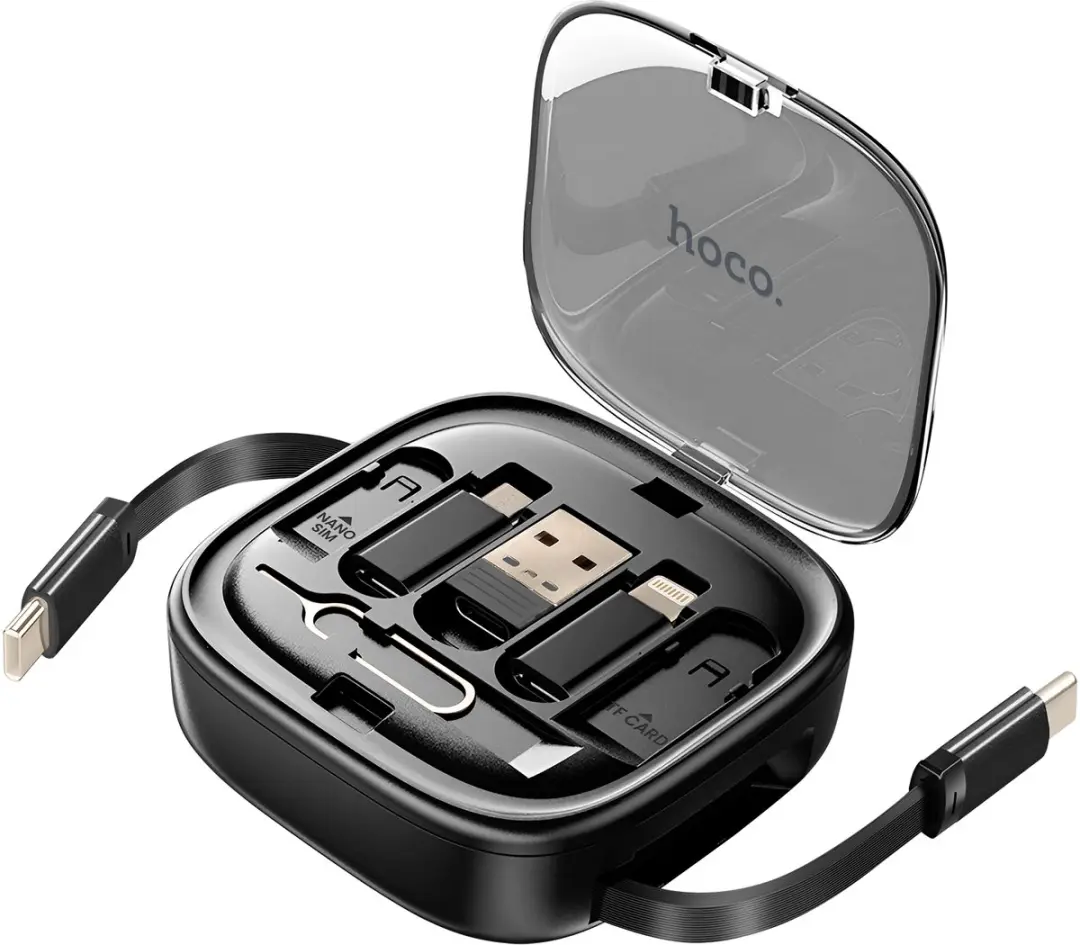 Hoco 6-in-1 USB-C Oplaadkabel 60W