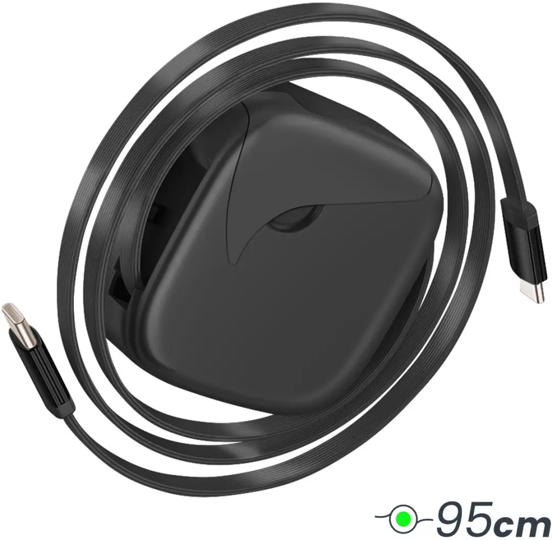 Hoco 6-in-1 USB-C Oplaadkabel 60W - Zwart