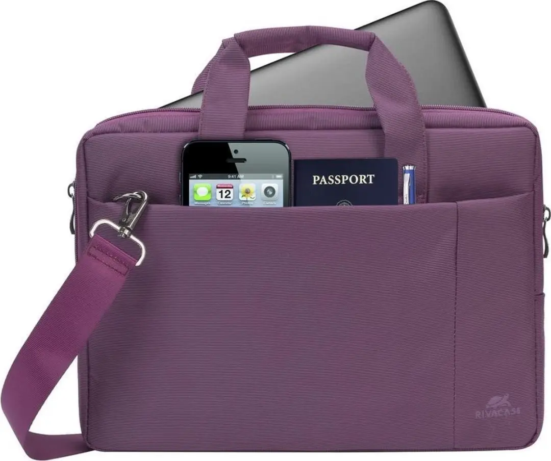 RivaCase 8221 Laptoptas - 13.3 inch - Paars