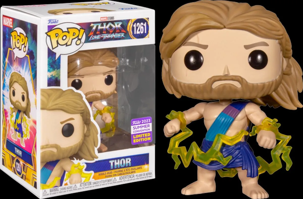 Funko Pop! Thor 4 Love and Thunder Thor Vinyl Figure 1261 - Multi