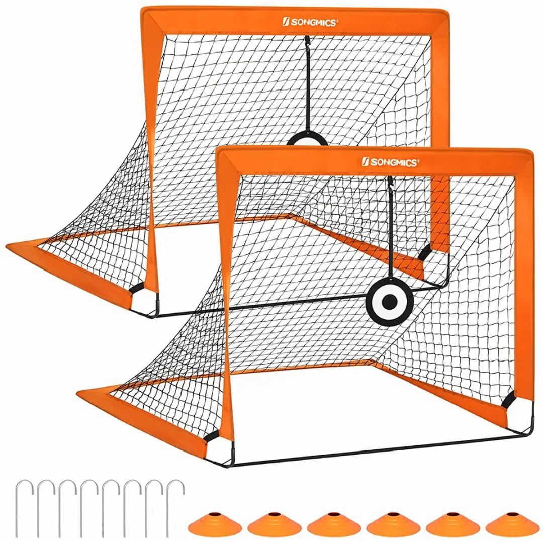 Songmics Voetbaldoelen Set 2 Stuks