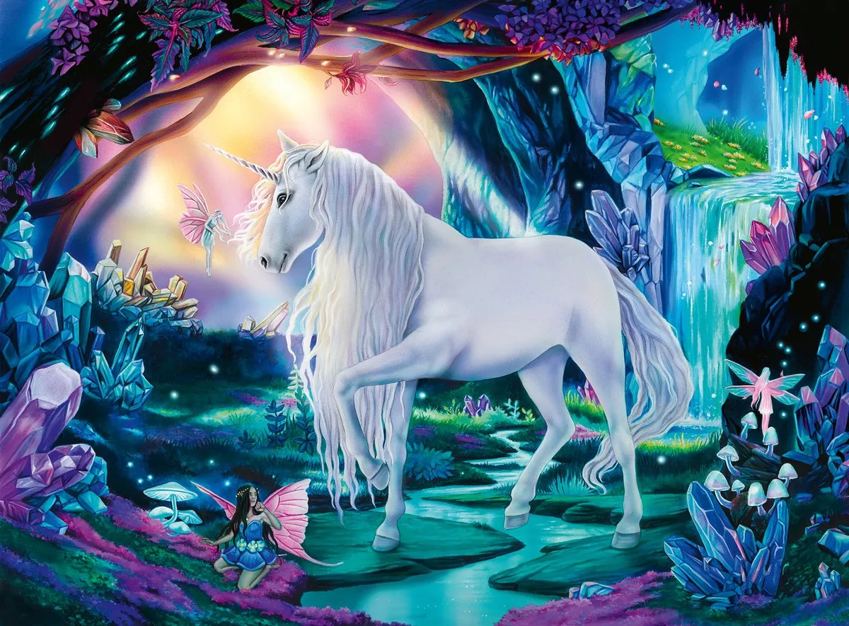 Ravensburger Unicorn Legpuzzel 300 XXL Stukjes - Multicolour