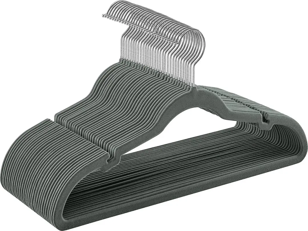 Songmics Fluwelen Kleerhangers 30 Stuks