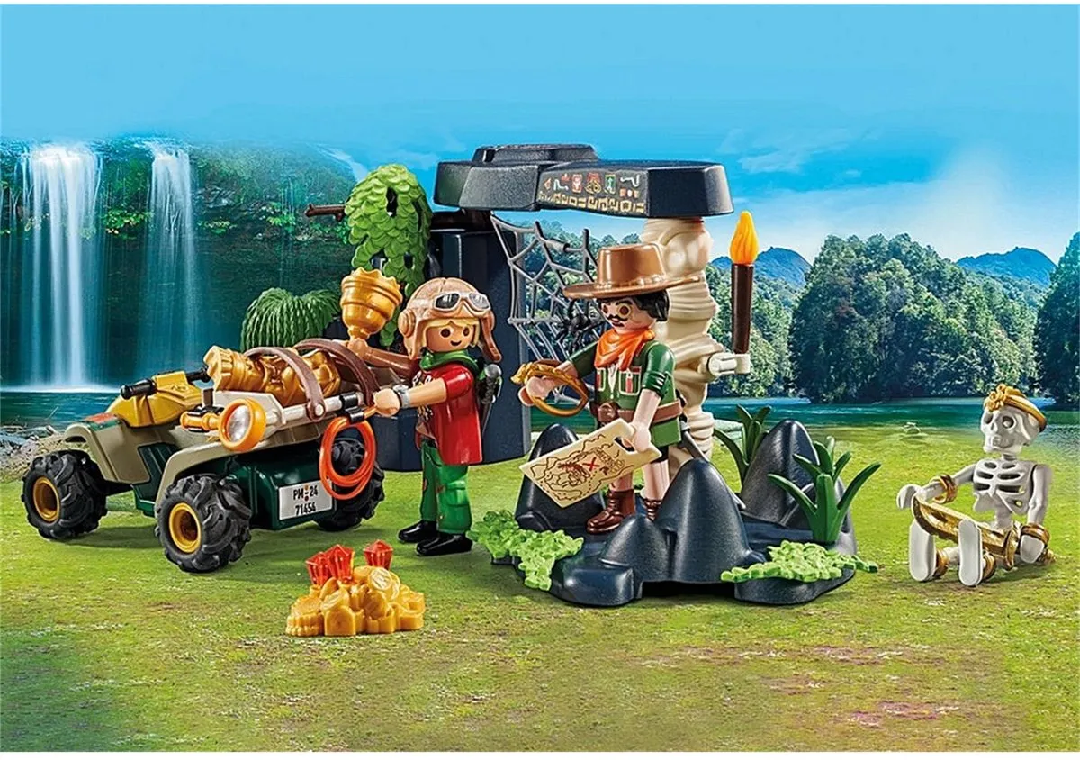 Playmobil Wild Life Schatzoeken in de Jungle 71454 - Multicolor