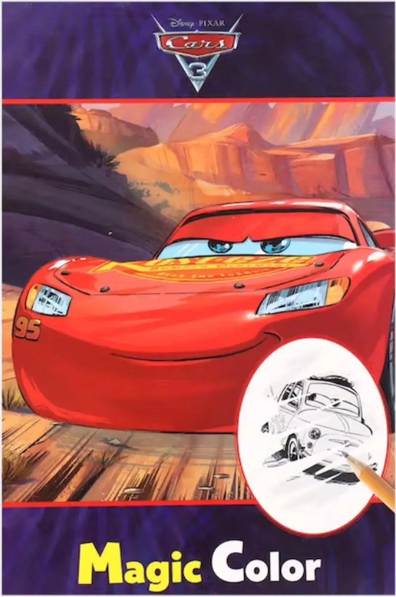 Disney Cars 3 Tover Kladblok