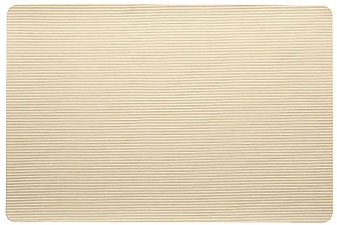 Placemat Siena van PU-leer 44,5 x 30 x 0,2 cm, beige