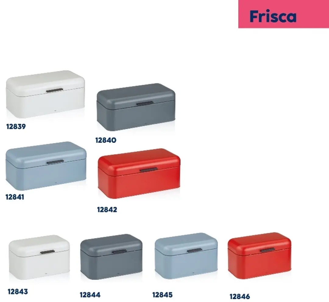 Kela Frisca Broodtrommel Grijs 42,5x22,5x17,5cm - afbeelding 4 van 6
