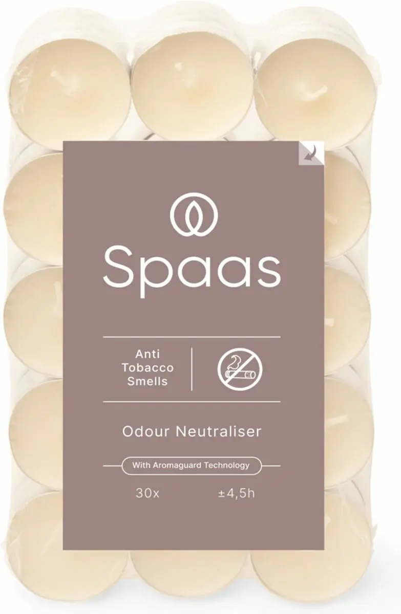 Spaas Anti-tabak Theelichtblokken