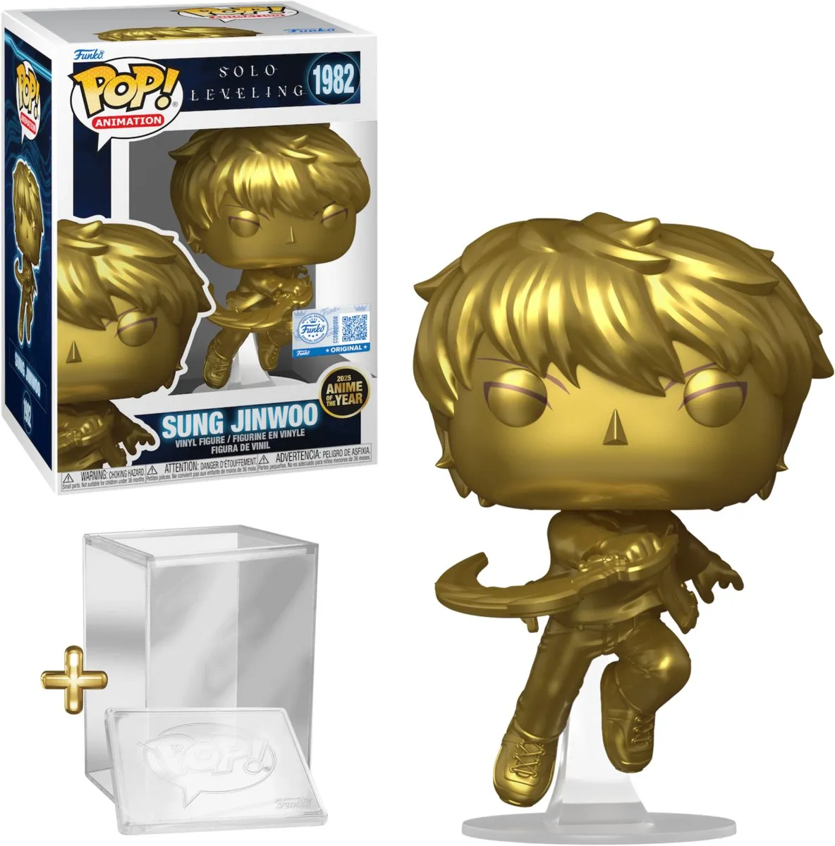 Funko Pop! Solo Leveling Sung Jinwoo Gold #1982
