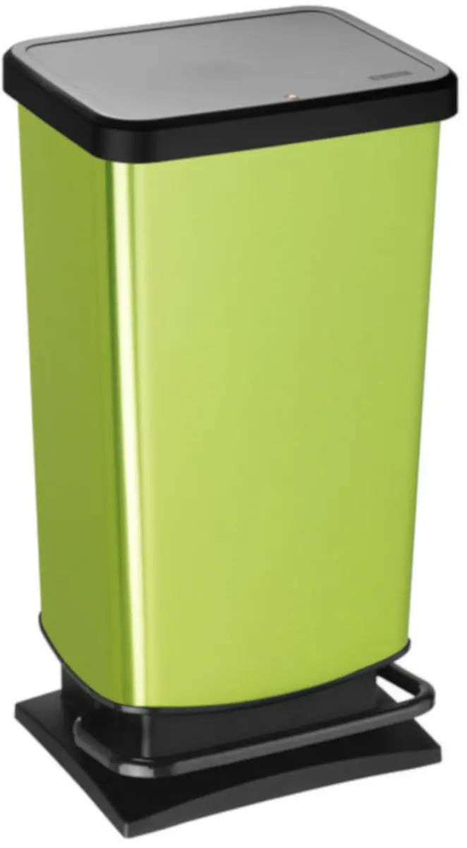 Rotho Paso Pedaalemmer 40L - Rood Metallic - afbeelding 6 van 6