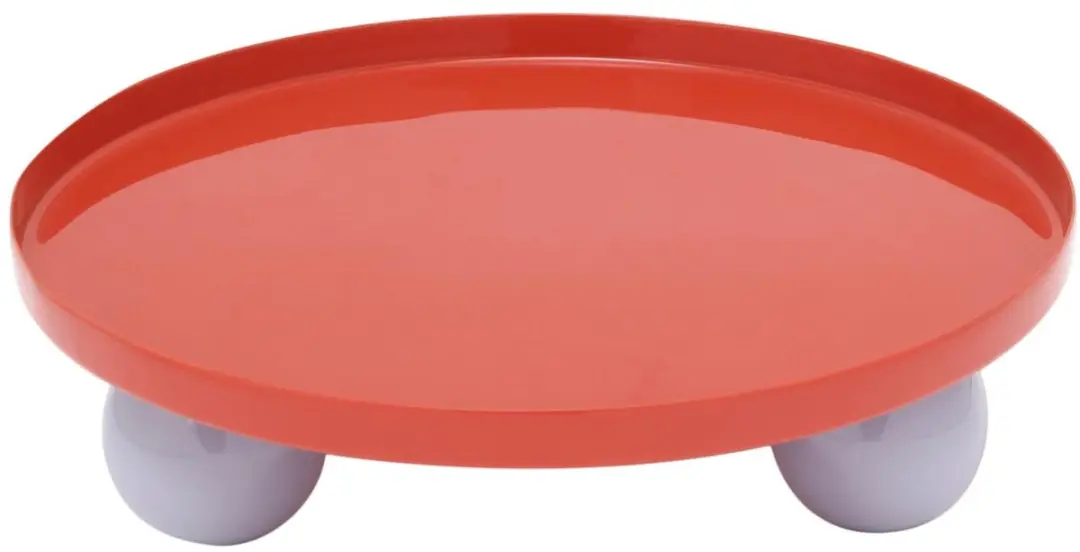 Present Time Dienblad Double Funky Round Large