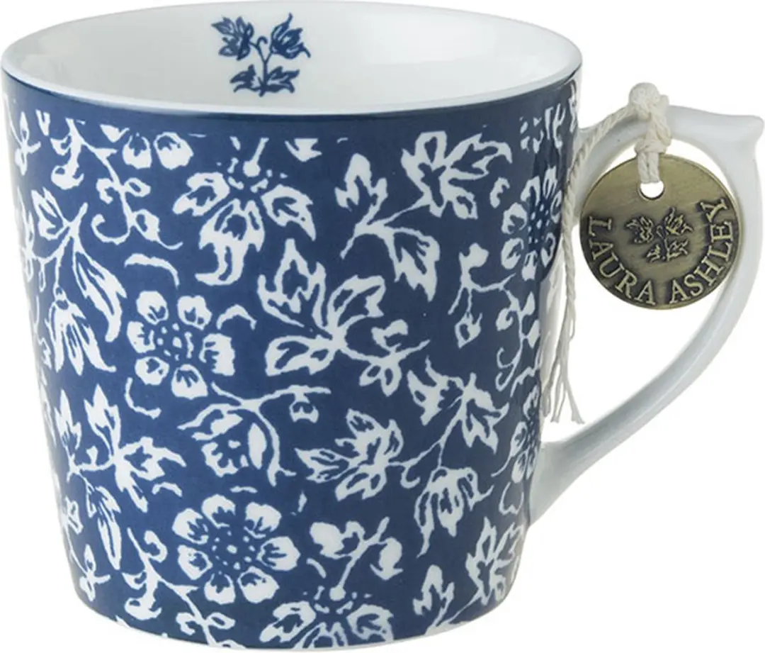 Laura Ashley Blueprint Mini Mok Sweet Alyssum 22cl