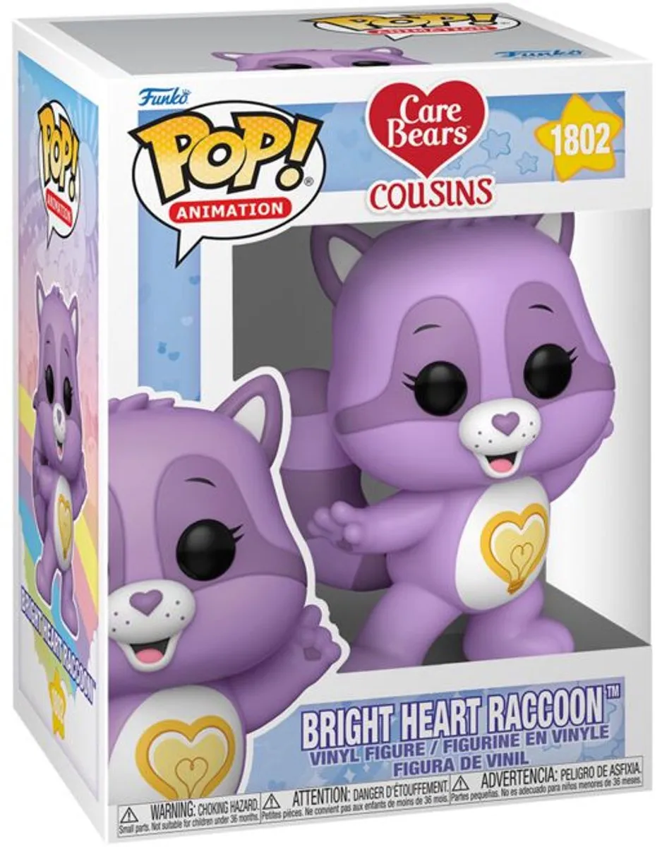 Funko Pop! Die Gummibärenbande Bright Heart Raccoon - 0889698834940