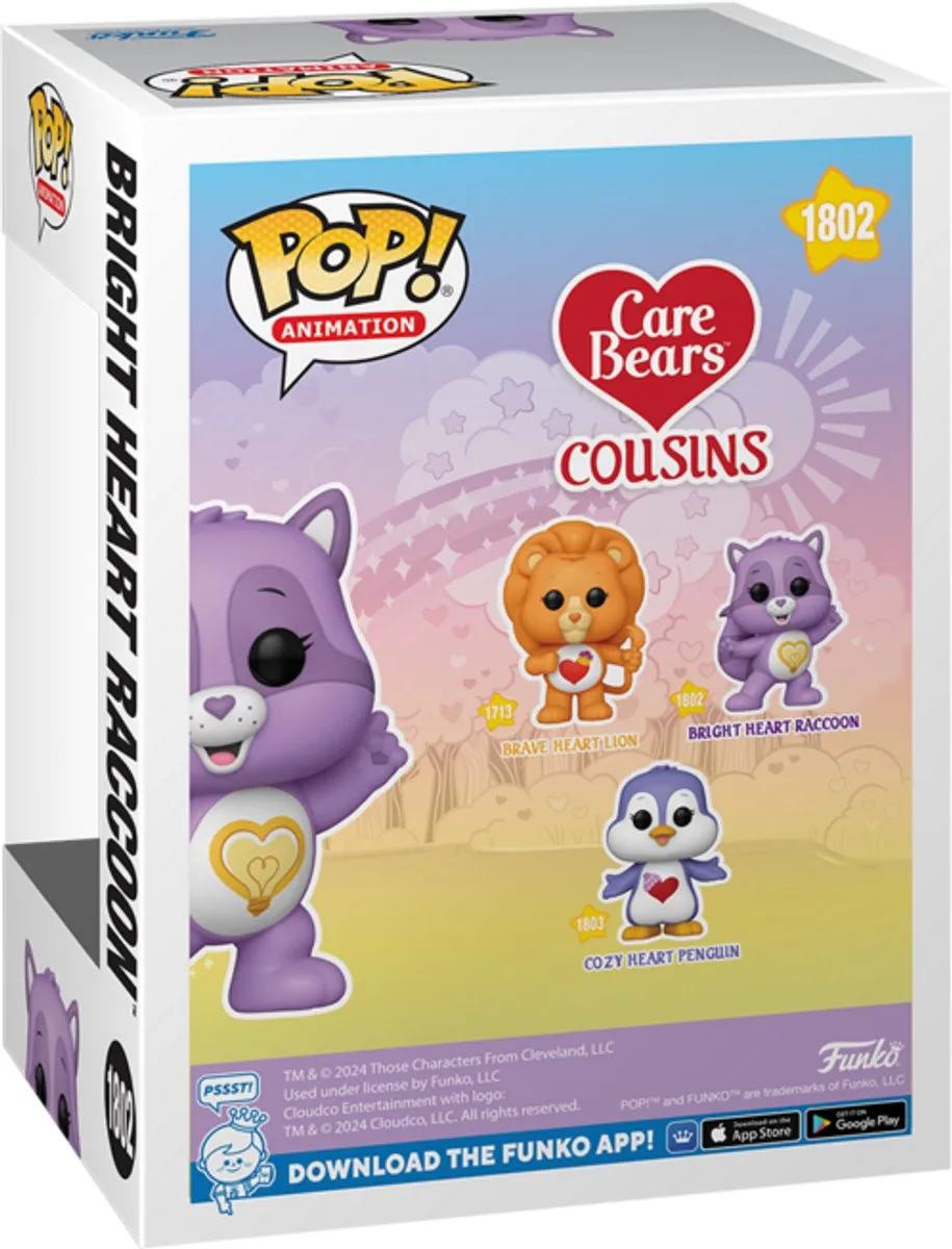 Funko Pop! Die Gummibärenbande Bright Heart Raccoon - 0889698834940