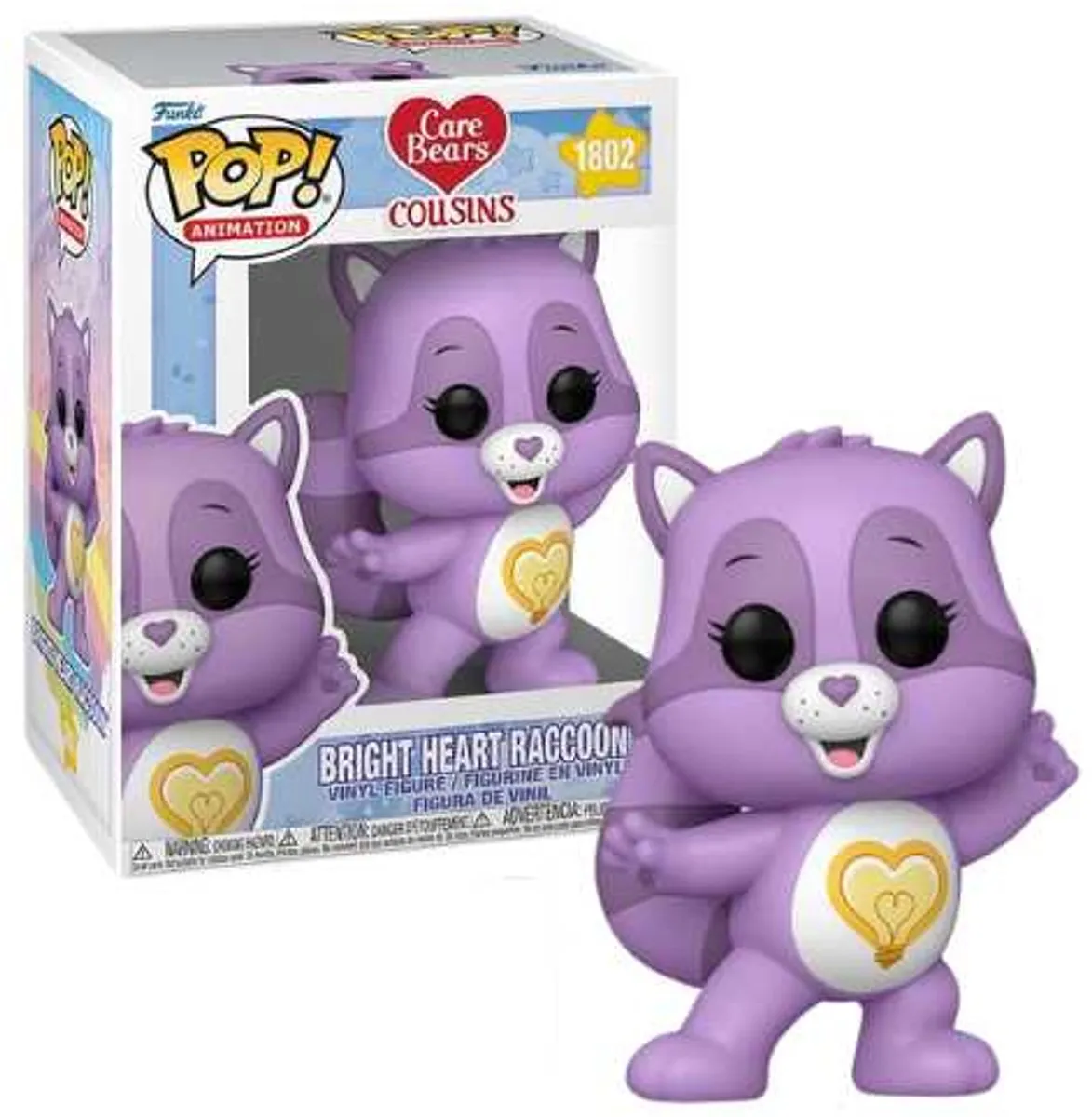 Funko Pop! Die Gummibärenbande Bright Heart Raccoon - 0889698834940