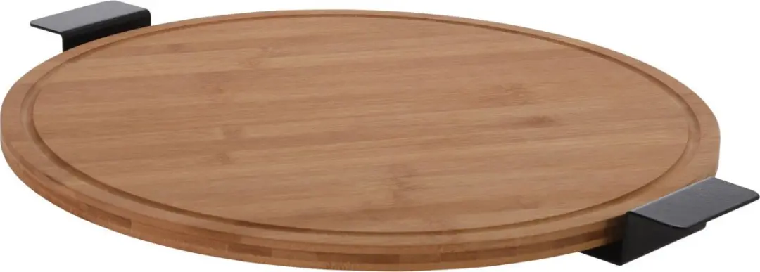 Serveerplank voor kaas en snacks, bamboe, draaiplateau, Ø 40 cm