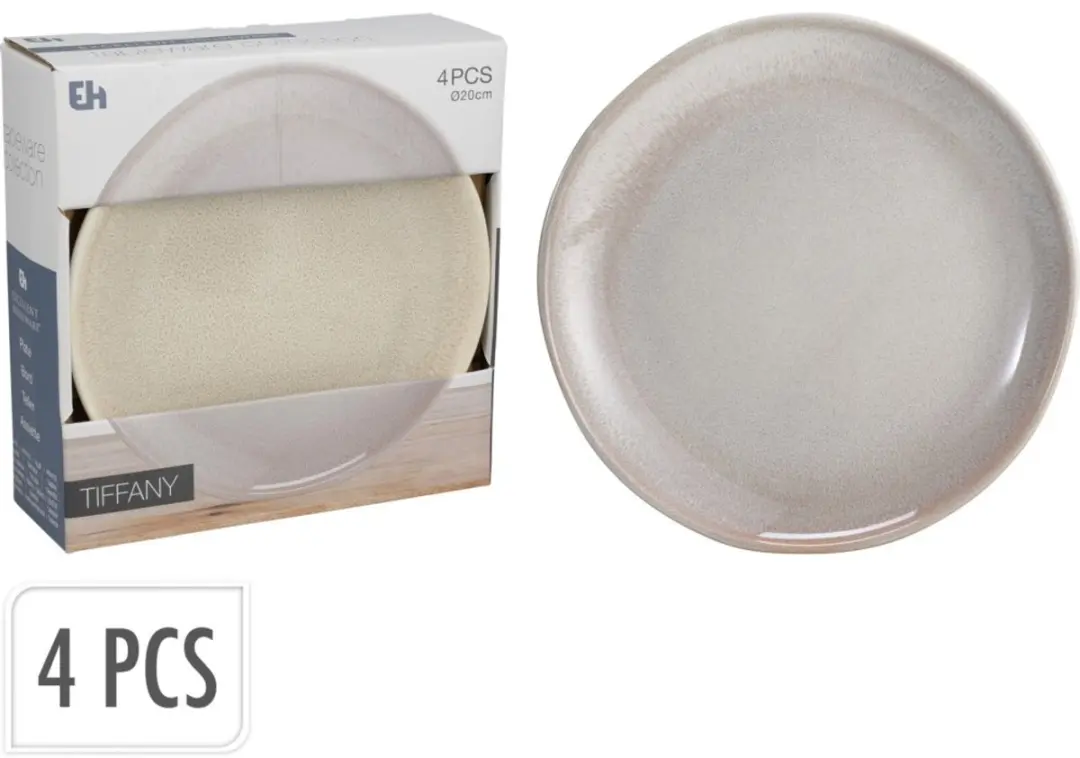 Excellent Houseware Dessertbordenset 20cm