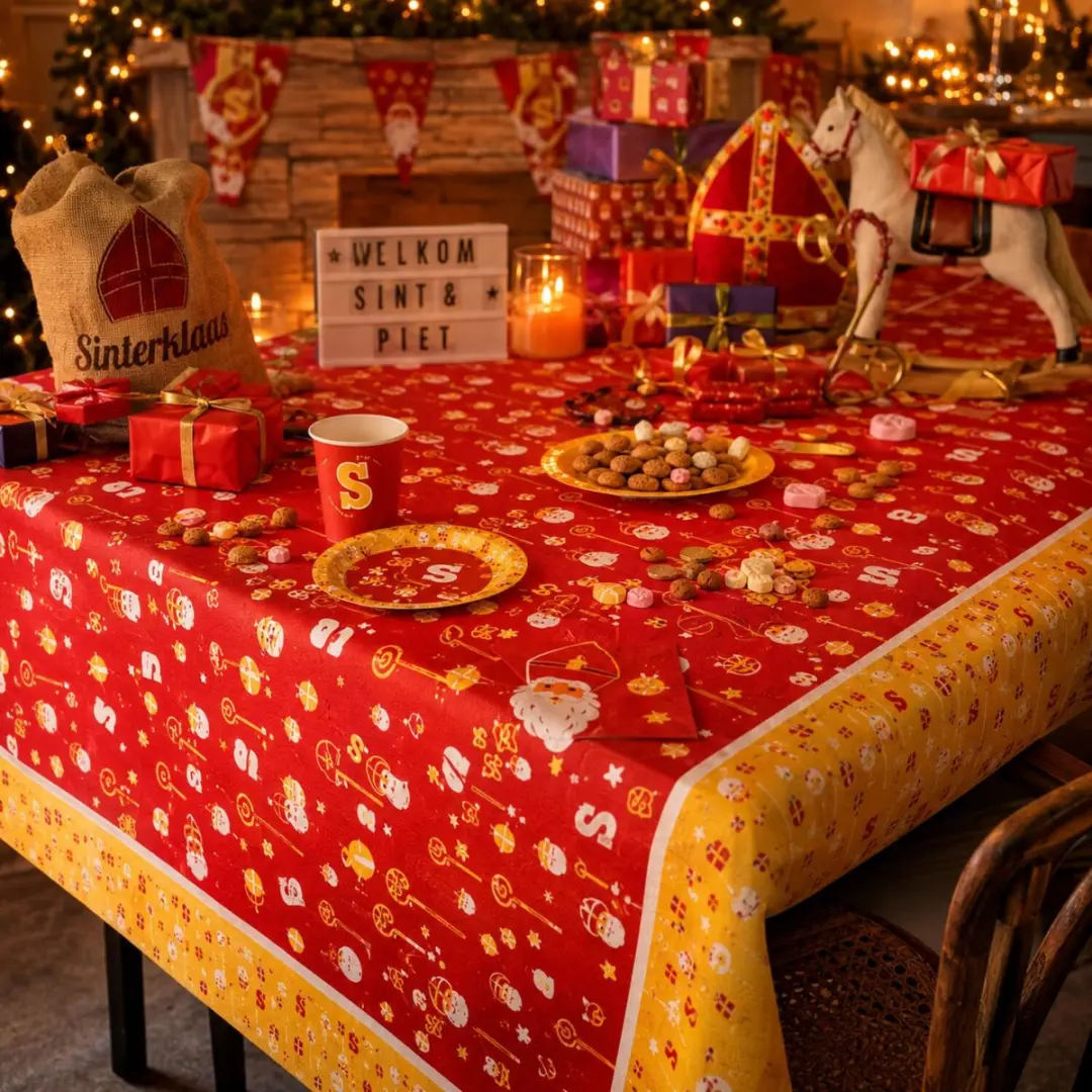 Duni Sinterklaas tafelkleed