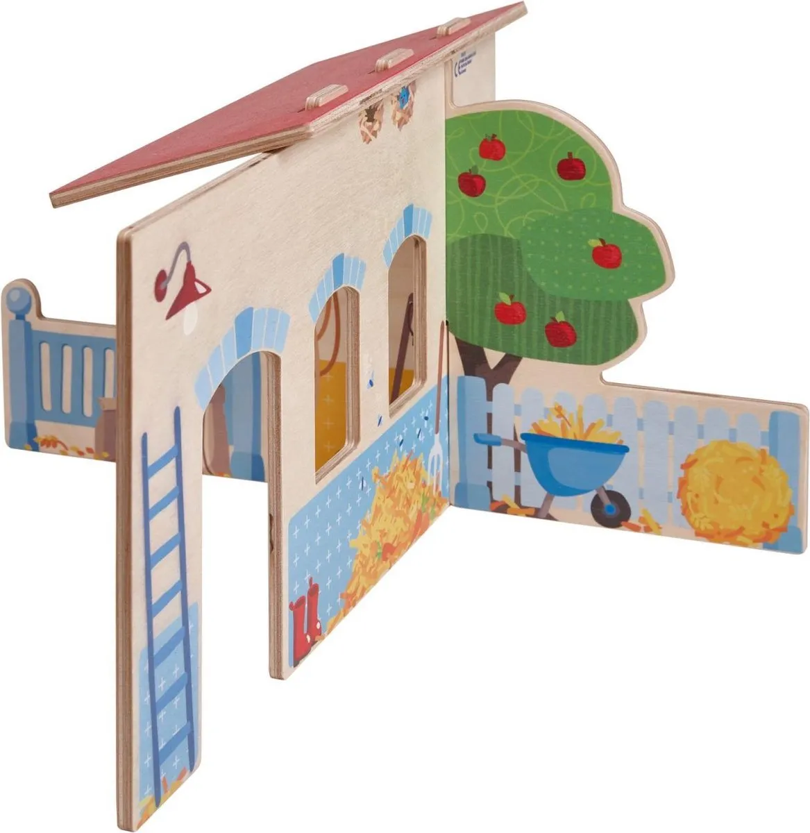 Haba Little Friends Junior Speelset Boerderij 35cm - Multicolor