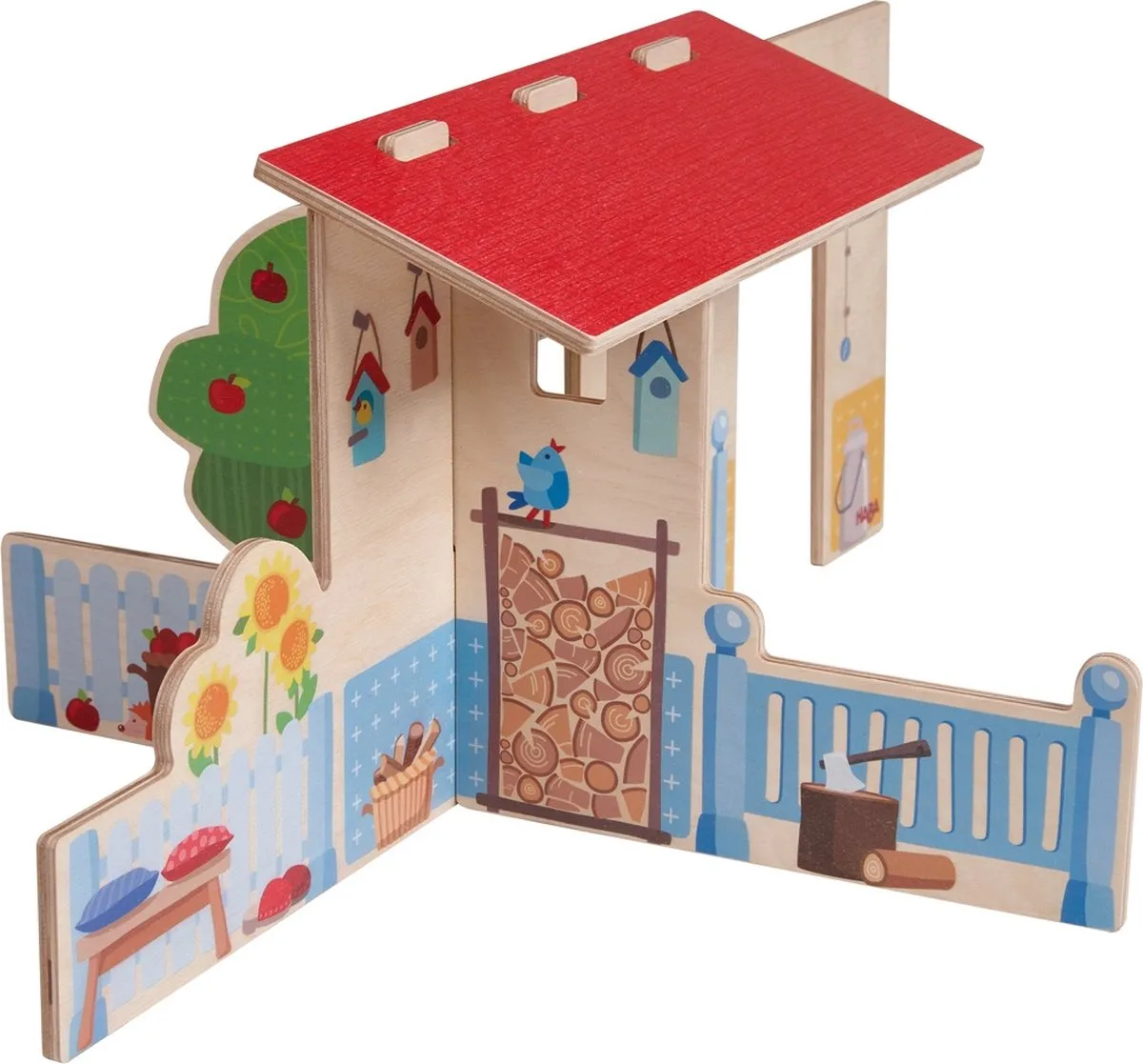 Haba Little Friends Junior Speelset Boerderij 35cm - Multicolor