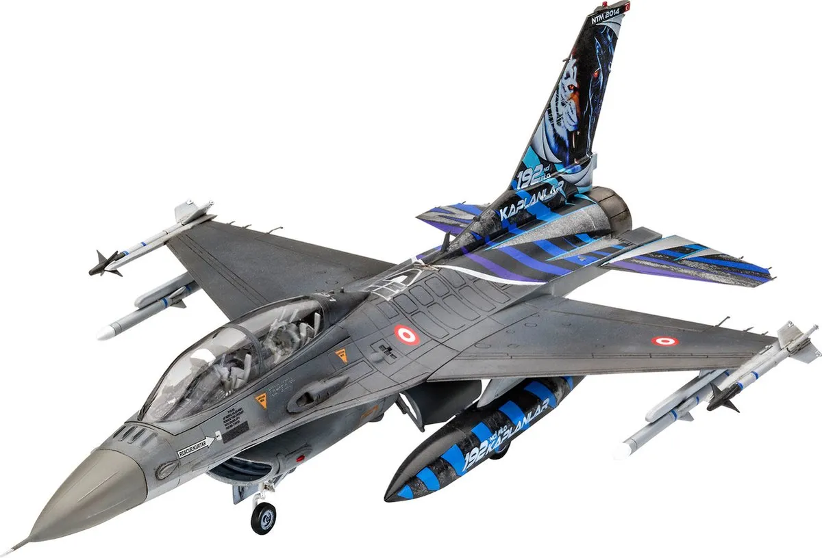 Revell 03844 F-16D Tigermeet Modelbouwpakket 1:72 - Multi