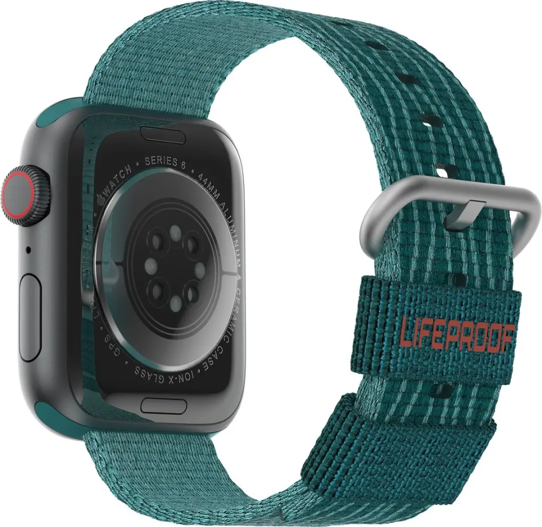 LifeProof Apple Watch Nylon Bandje Aqua - 42/44/45mm - afbeelding 6 van 6