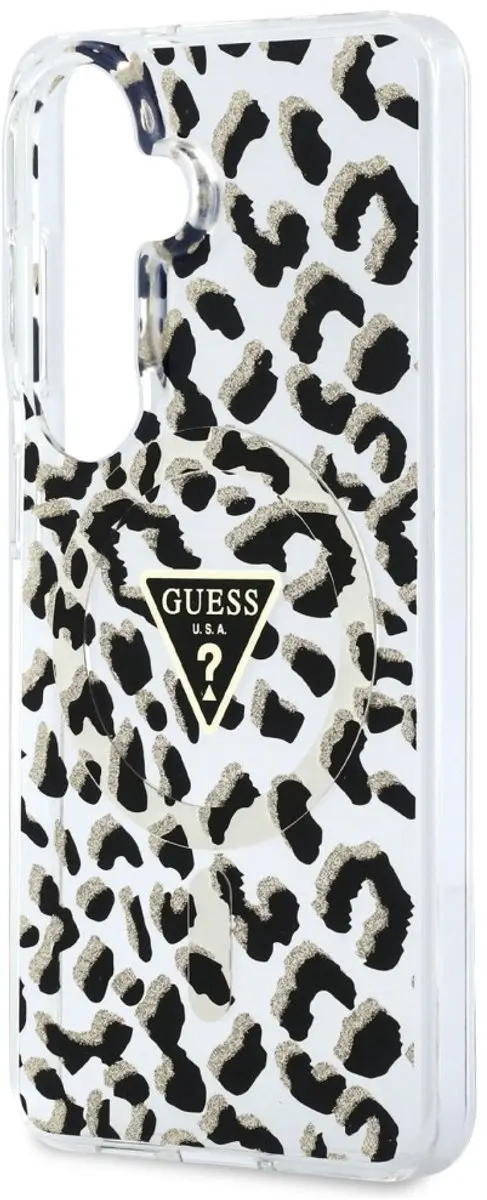 GUESS Hoesje Samsung Galaxy S26 - Panter Zwart - MagSafe - afbeelding 6 van 6