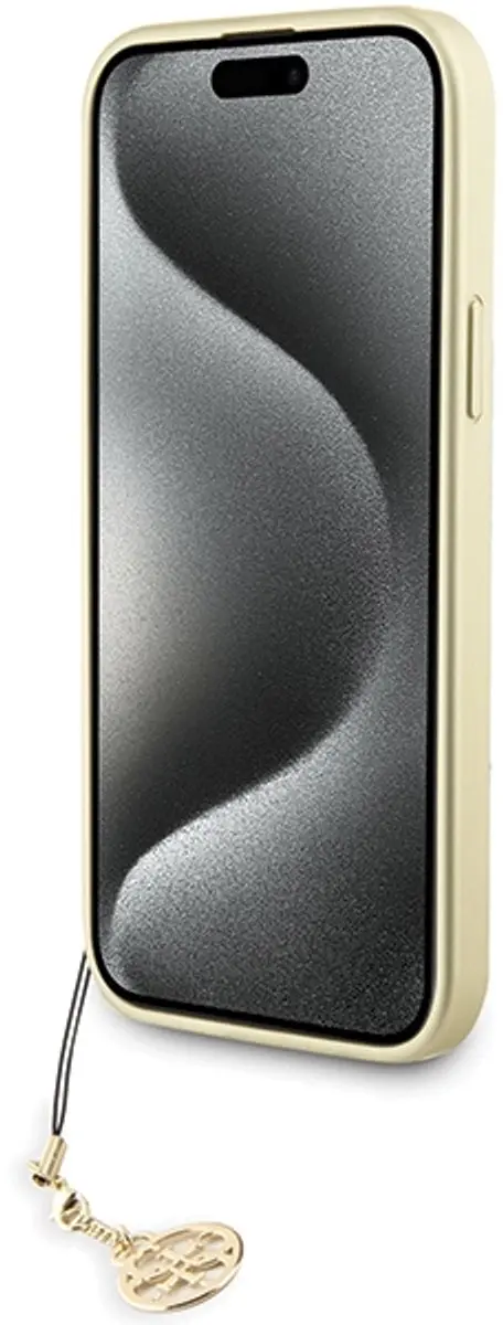 Guess 4G Charms Back Case - iPhone 15 Pro Max - Grijs - afbeelding 6 van 6