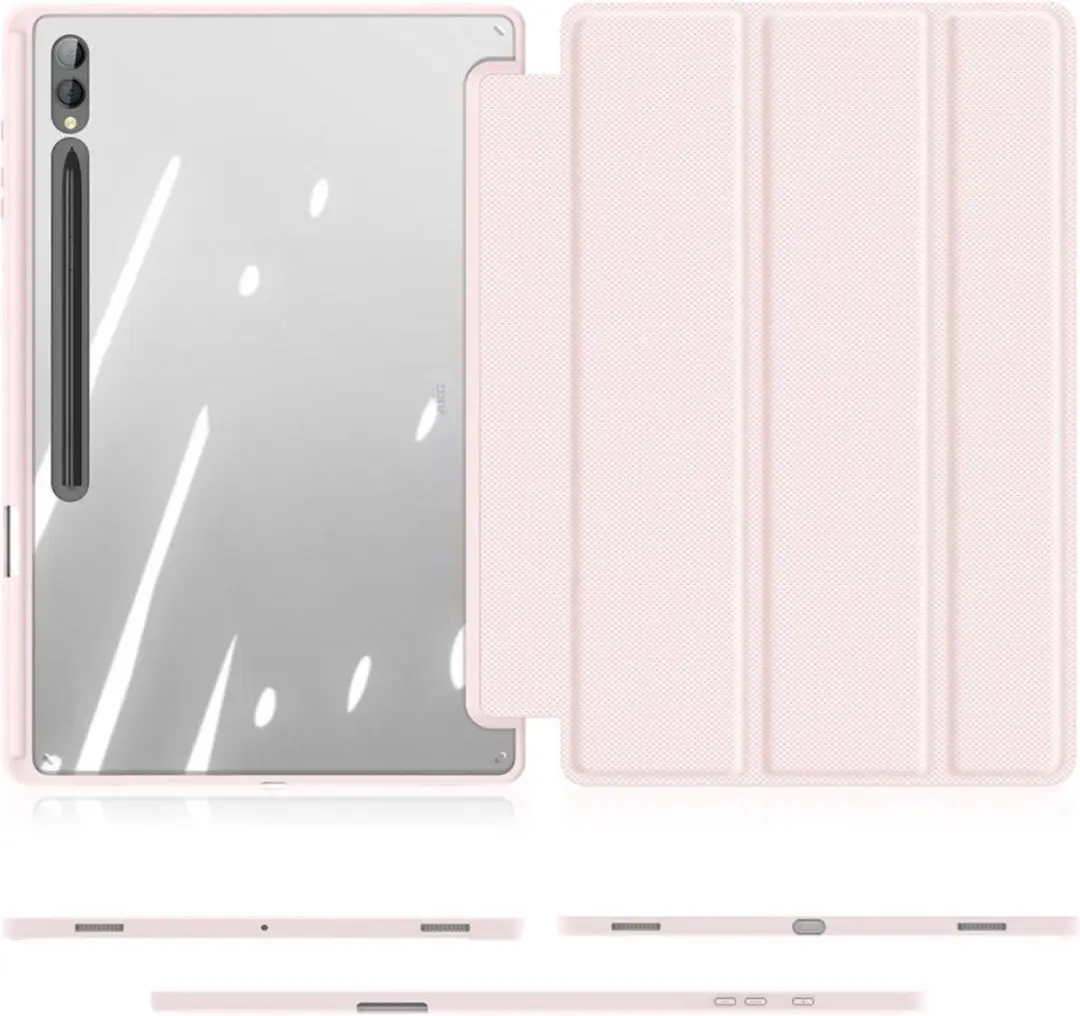 Dux Ducis Toby Series Tablethoes - Samsung Galaxy Tab S9/S10 FE Roze