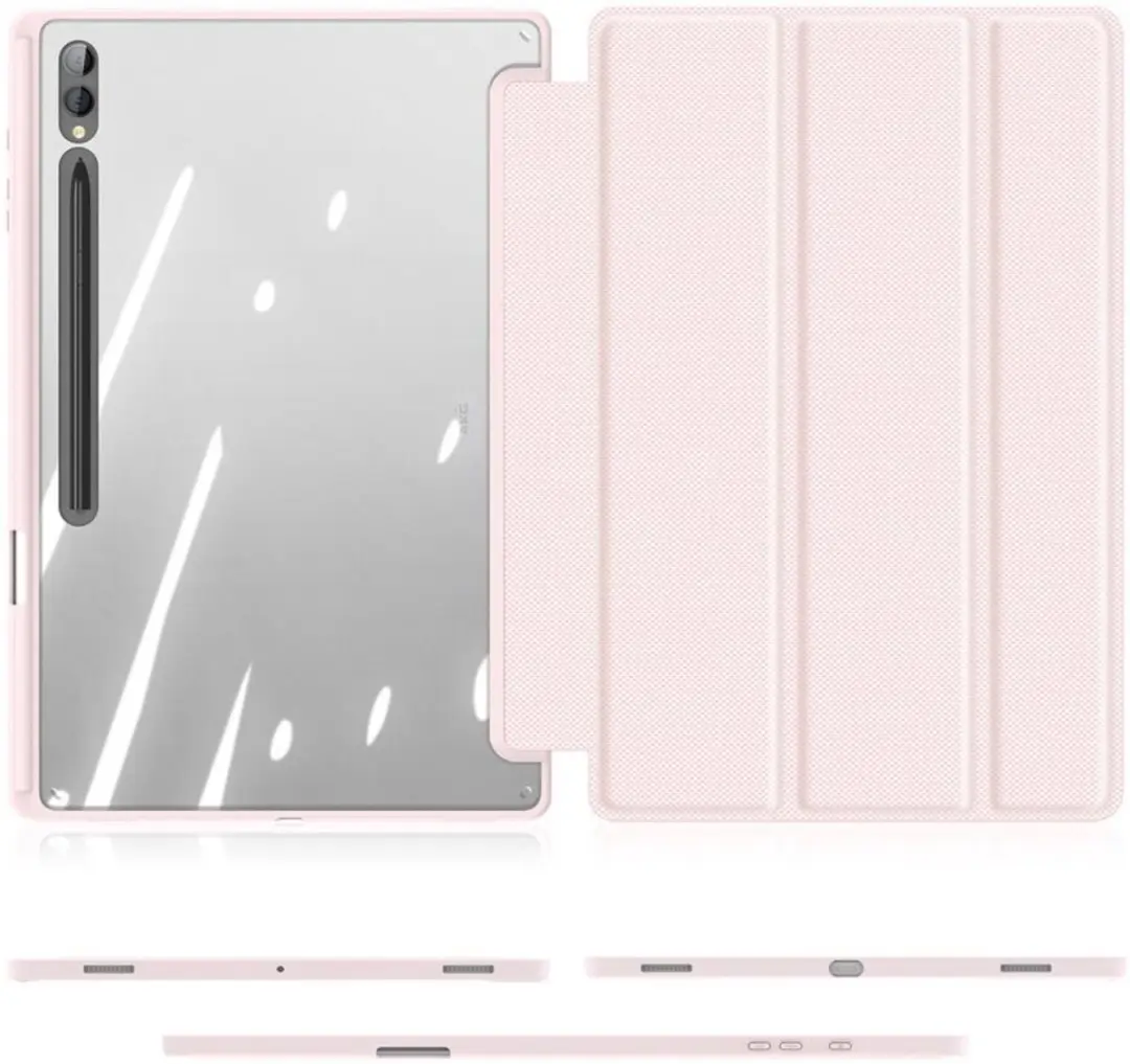Dux Ducis Toby Series Tablethoes Samsung Galaxy Tab S9 Ultra - Roze