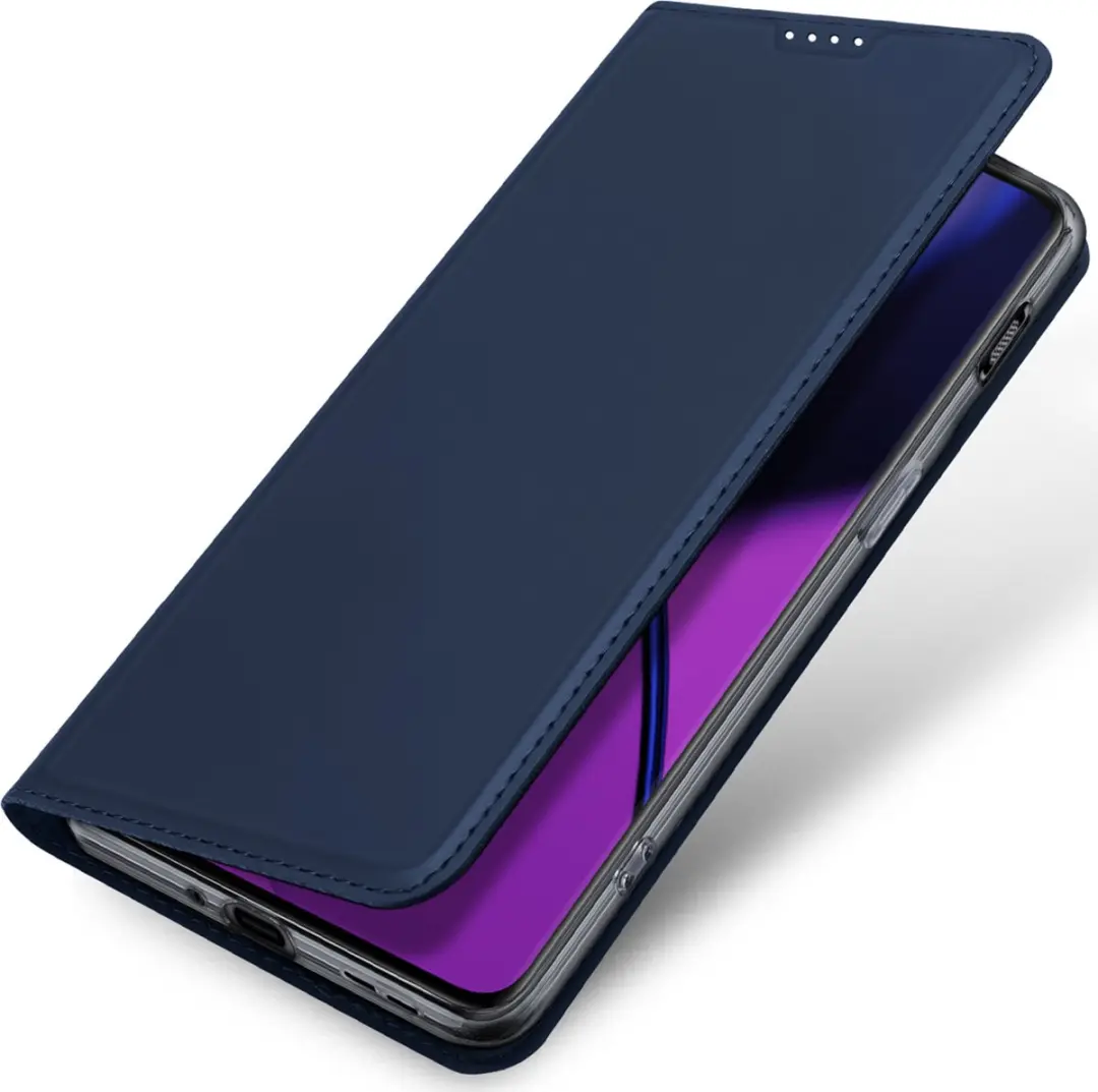 Dux Ducis OnePlus 11 Hoesje Pro Book Case - Donker Blauw