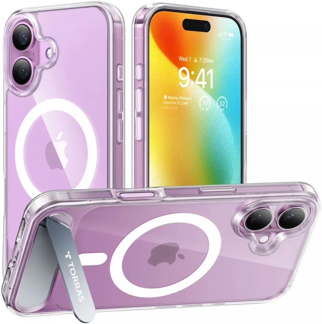 TORRAS Hoesje Geschikt voor Apple iPhone 16