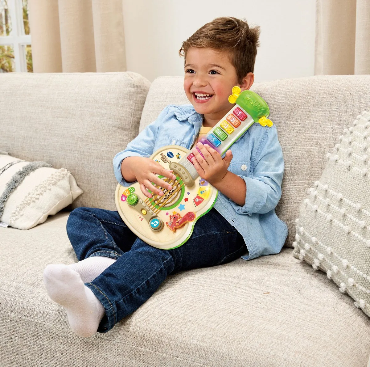 VTech Lichtjespret Gitaar - Multi