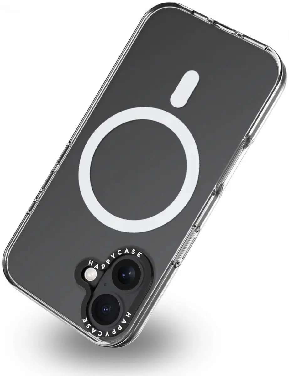 HappyCase Joy Hoesje HC-Joy-AP-IP16P-CL - Apple iPhone 16 Plus - Transparant