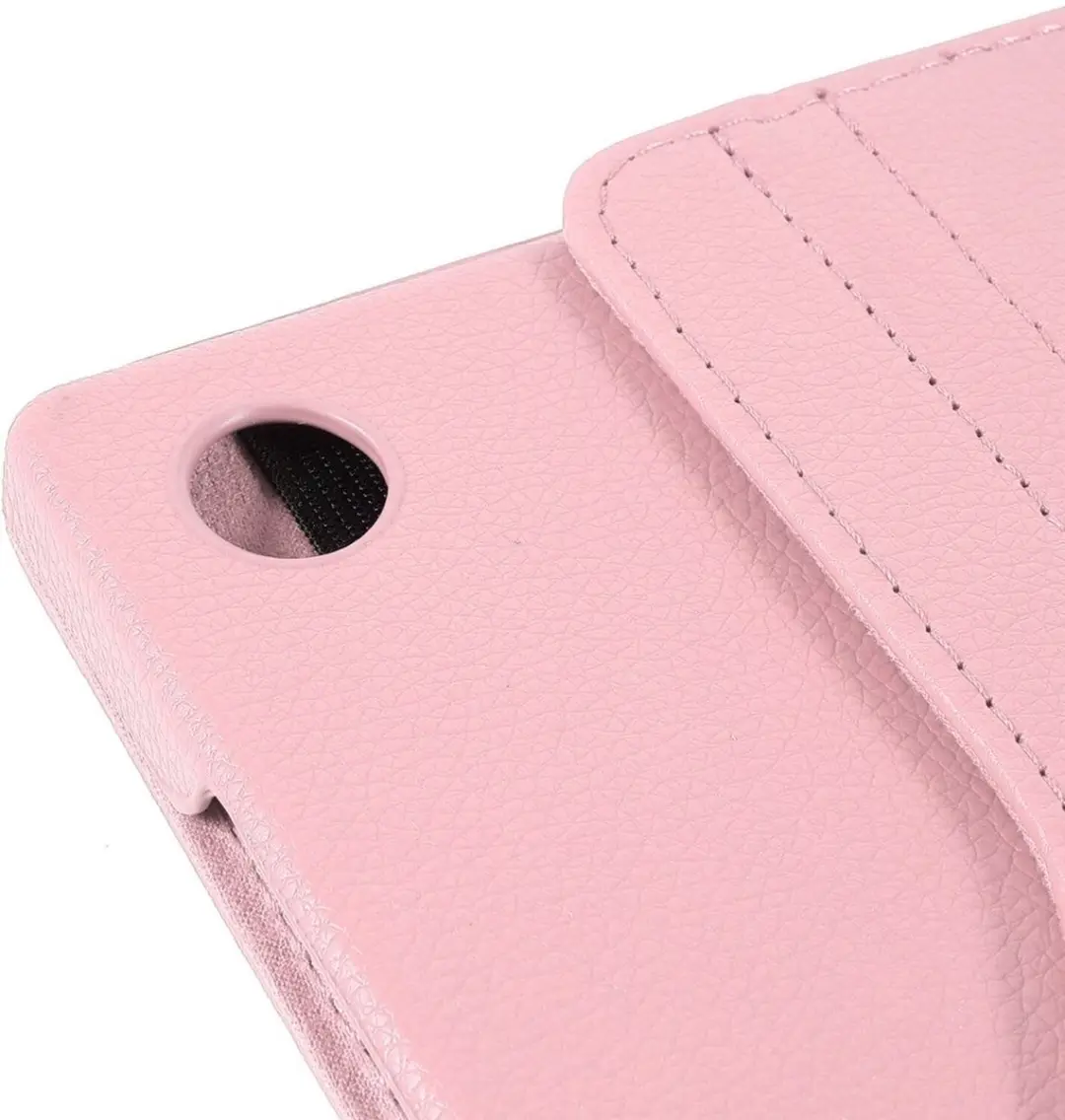 Selected Hoes 360° Book Case Samsung Galaxy Tab A11 Plus - Roze
