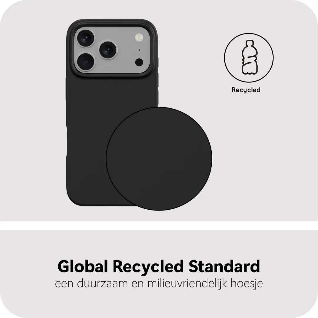 Just in Case MAP2937ZC1 iPhone 17 Pro Hoesje - Zwart - afbeelding 3 van 6