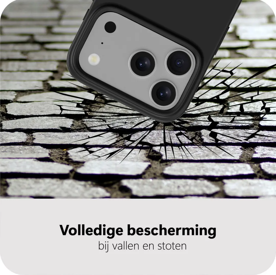 Just in Case MAP2937ZC1 iPhone 17 Pro Hoesje - Zwart - afbeelding 4 van 6