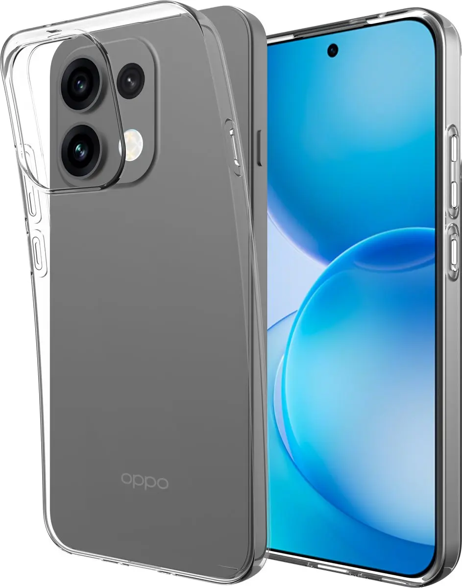 Just in Case hoesje geschikt voor Oppo Reno16 F / Reno16 FS Hoesje Siliconen