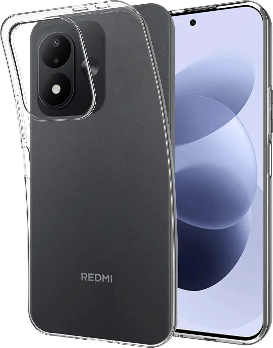 Just in Case hoesje geschikt voor XiaomI Redmi 17 Hoesje Siliconen