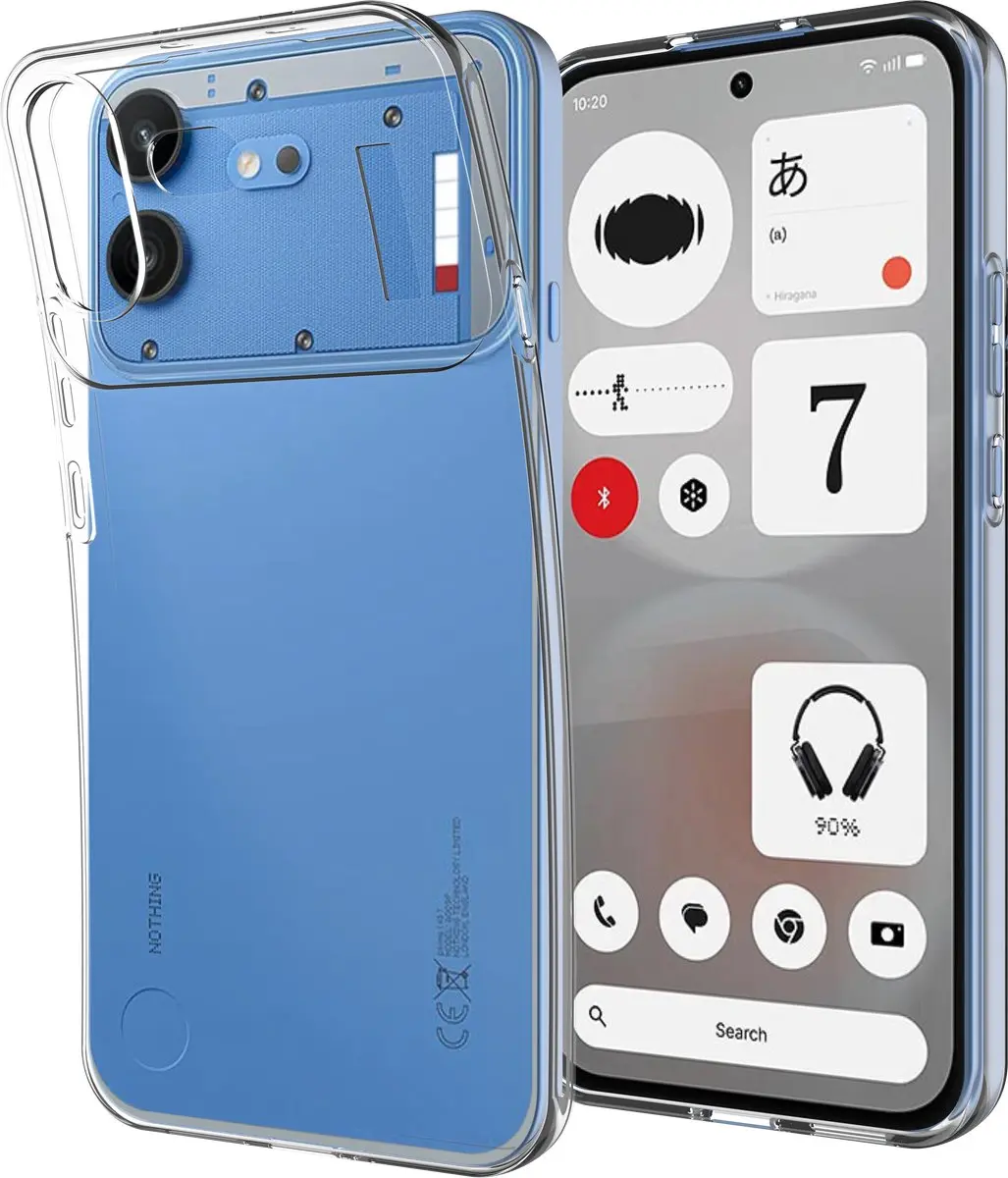 Just in Case hoesje geschikt voor Nothing Phone (4b) Hoesje Siliconen