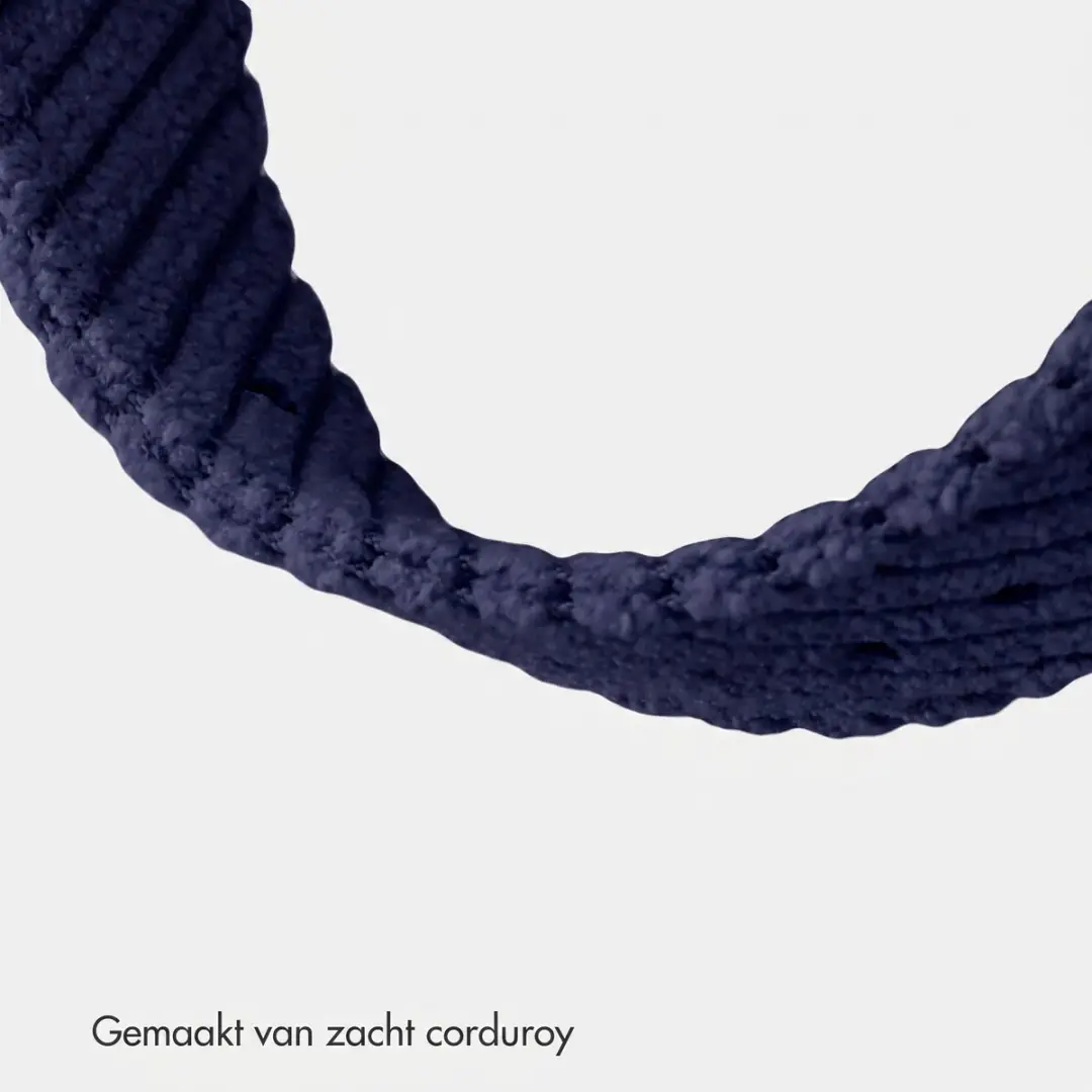 Imoshion Corduroy Bandje Apple Watch 42mm - Donkerblauw