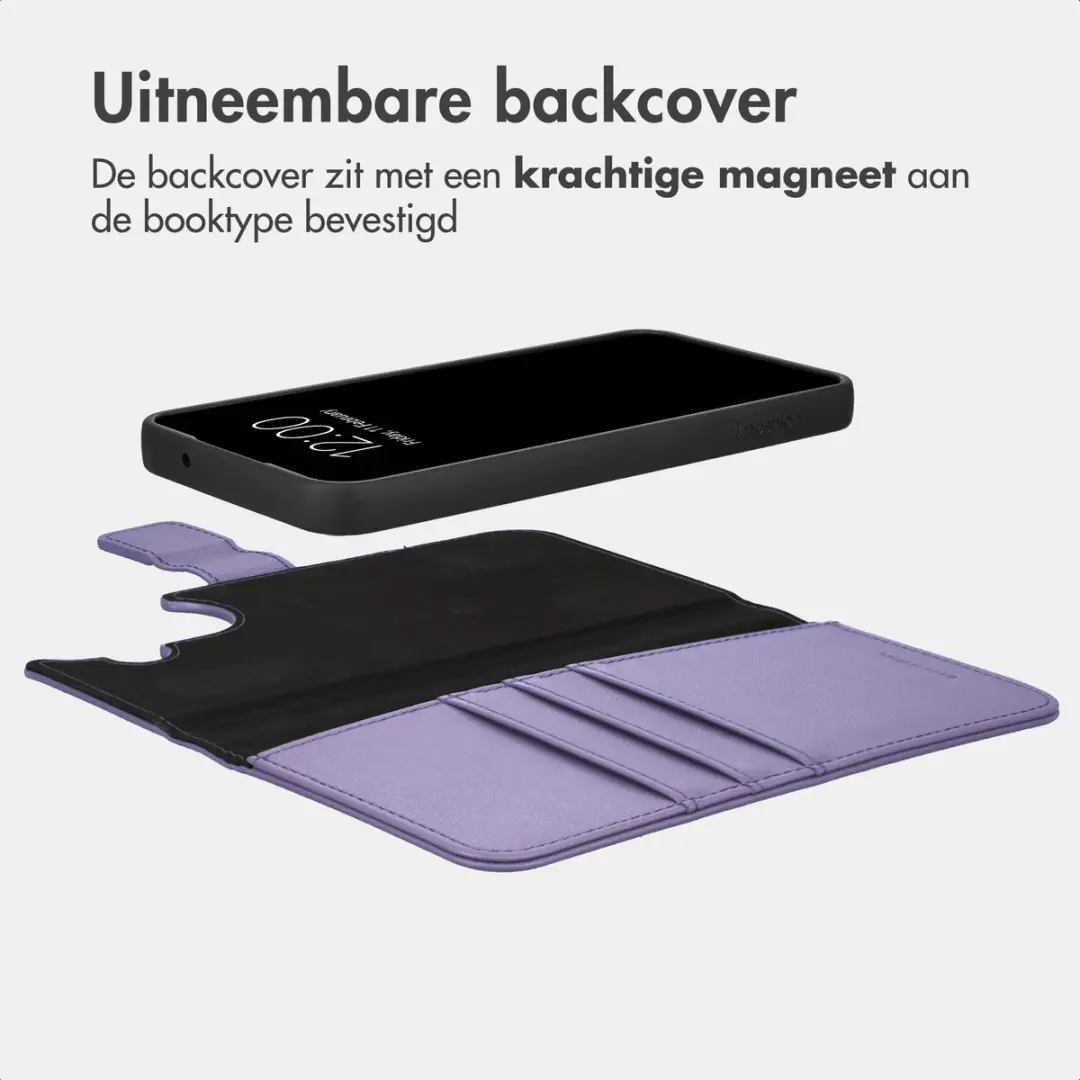 Imoshion Hoesje Samsung Galaxy A27 2-in-1 Bookcase - 3 Pasjes - Paars