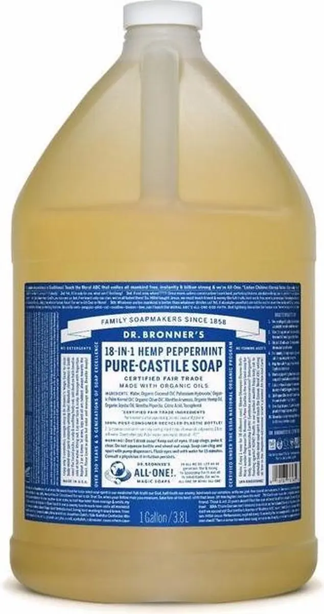 Dr. Bronner's Liquid soap Pepermunt