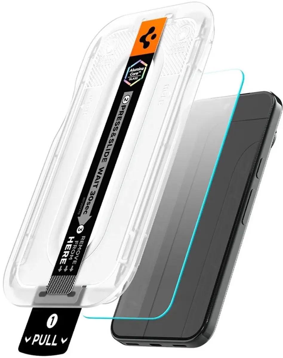 Spigen GLAStR EZ Fit Screenprotector AGL11480 - 2 Stuks