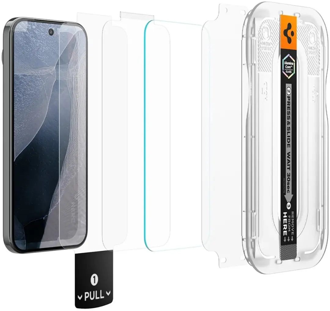 Spigen GLAStR EZ Fit Screenprotector AGL11480 - 2 Stuks