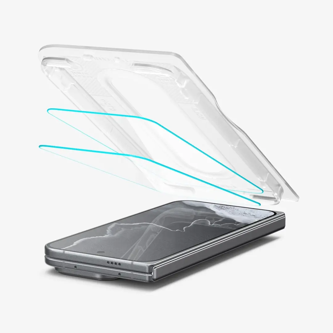 Spigen AGL11490 Glasbeschermer Google Pixel 11 Pro Fold - 2 Stuks - afbeelding 3 van 6