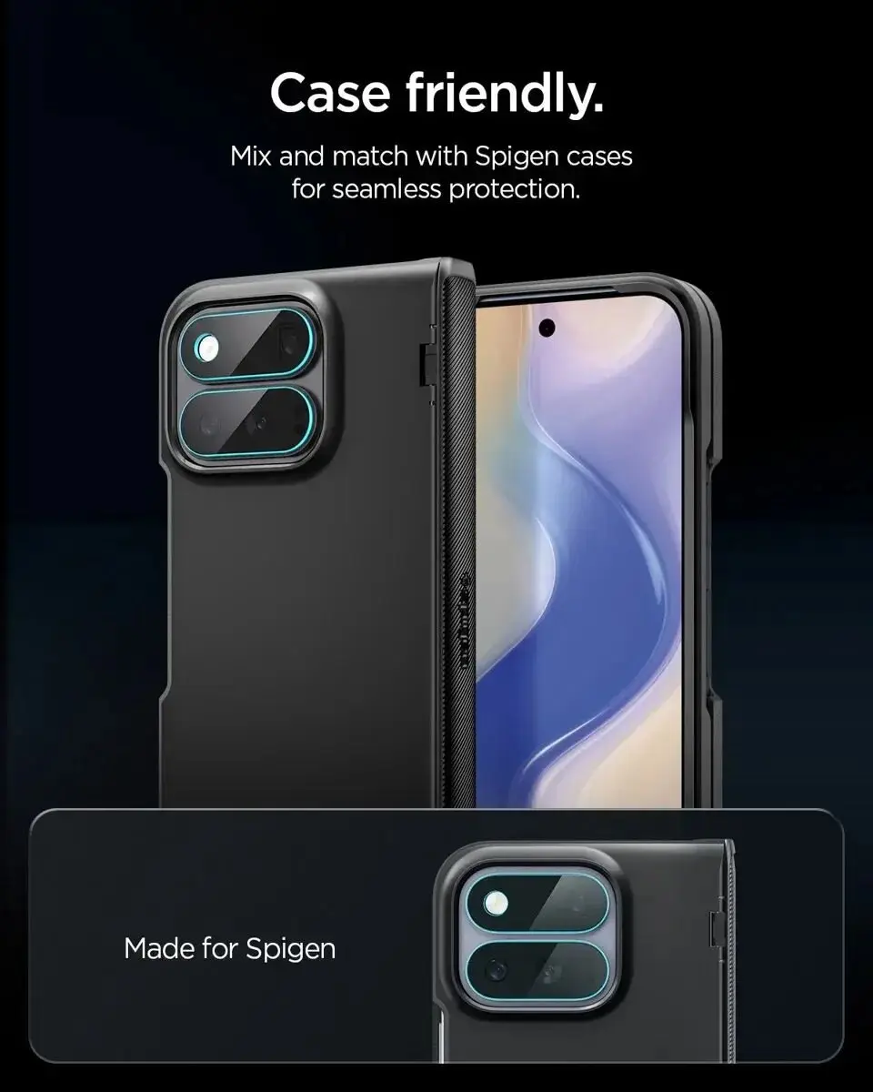 Spigen AGL11491 Camera Lens Protector - 9H Glas - 2 Stuks - afbeelding 6 van 6
