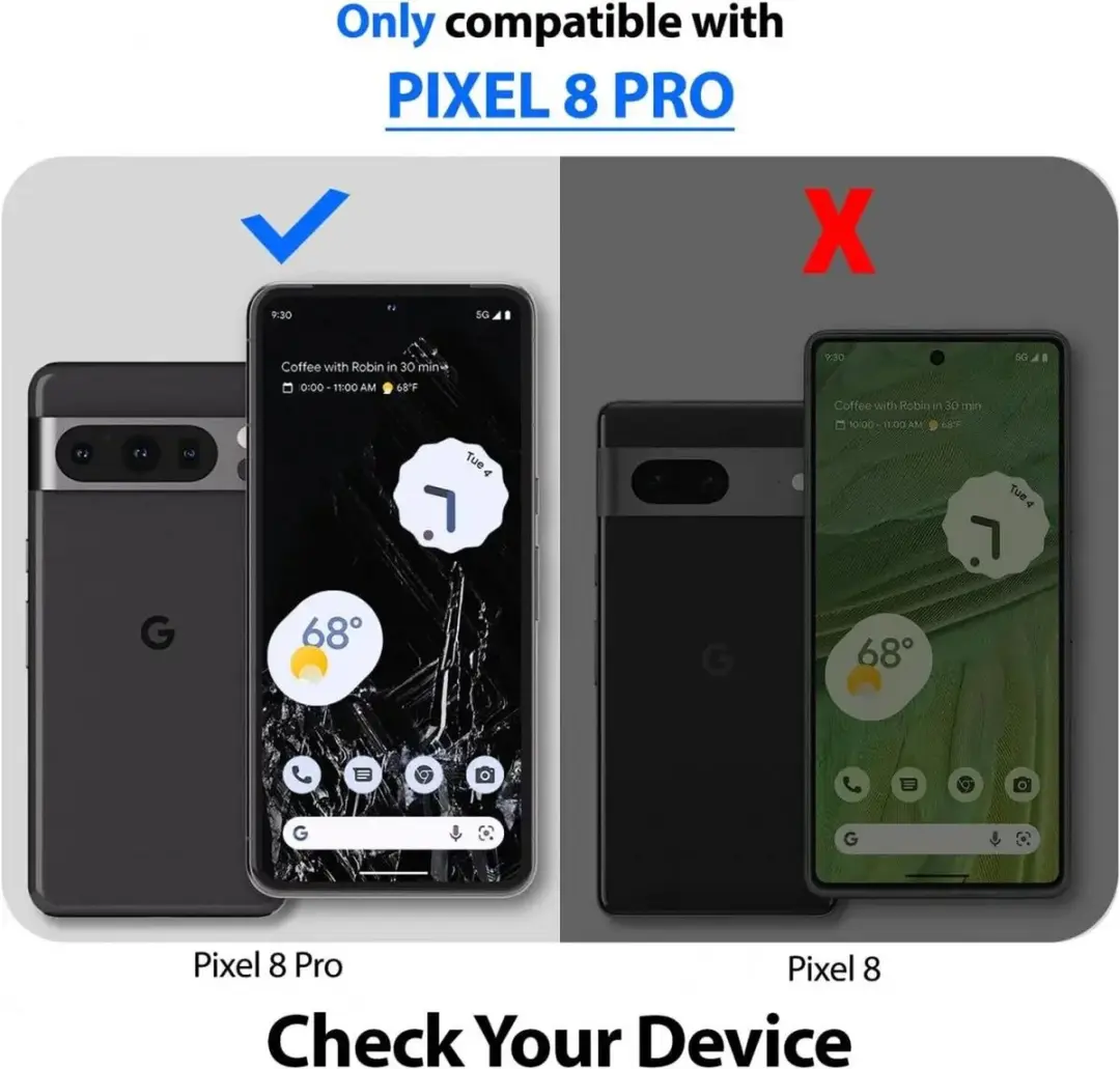 Whitestone UV Gen Google Pixel 8 Pro Schermfolie - 2 Stuks