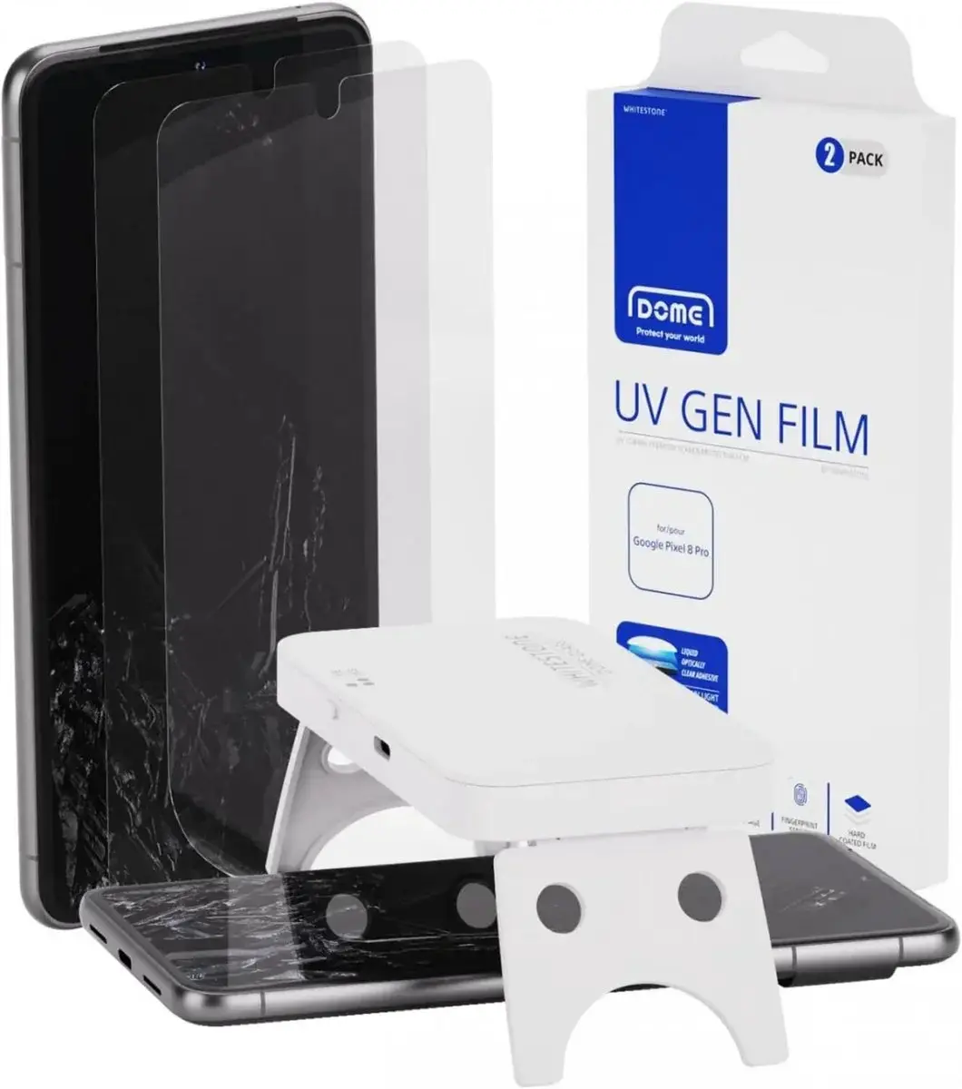 Whitestone UV Gen Google Pixel 8 Pro Schermfolie