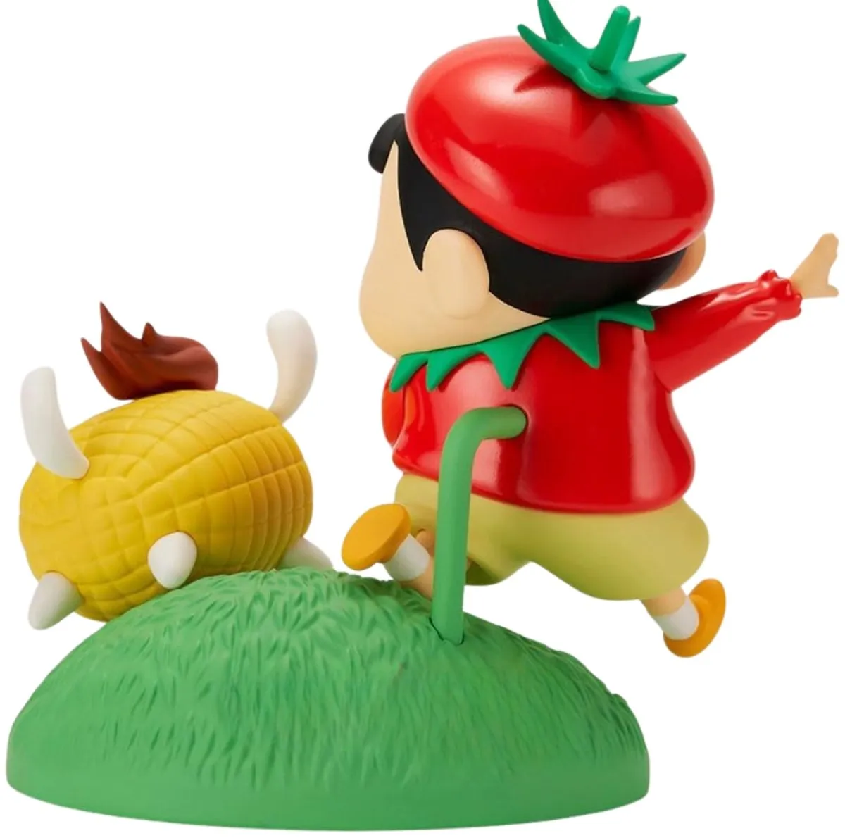 Bandai Crayon Shinchan Vignette Figure - Groente Kostuum - Multicolor